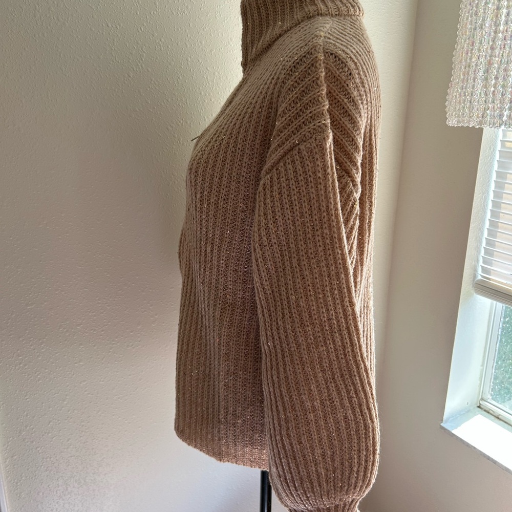 Cozy Brown Knit Sweater - Picture 9 of 11